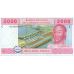 P608C Chad - 2000 Francs Year 2002